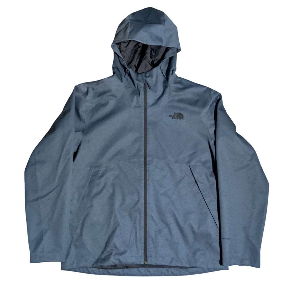 The North Face Millerton Jacket Mens Size XL Blue Insulated Hooded Gorpcore Gorp